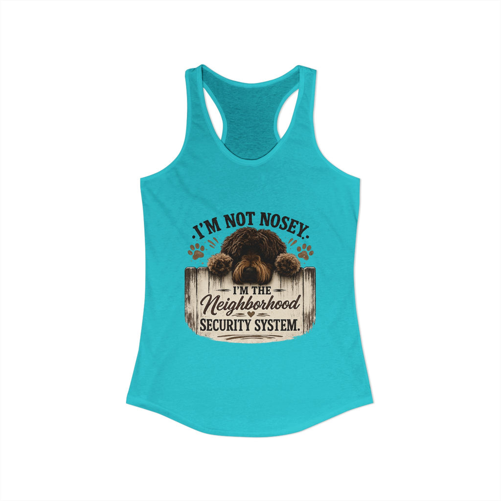 I'm Not Nosey Women's Ideal Racerback Tank