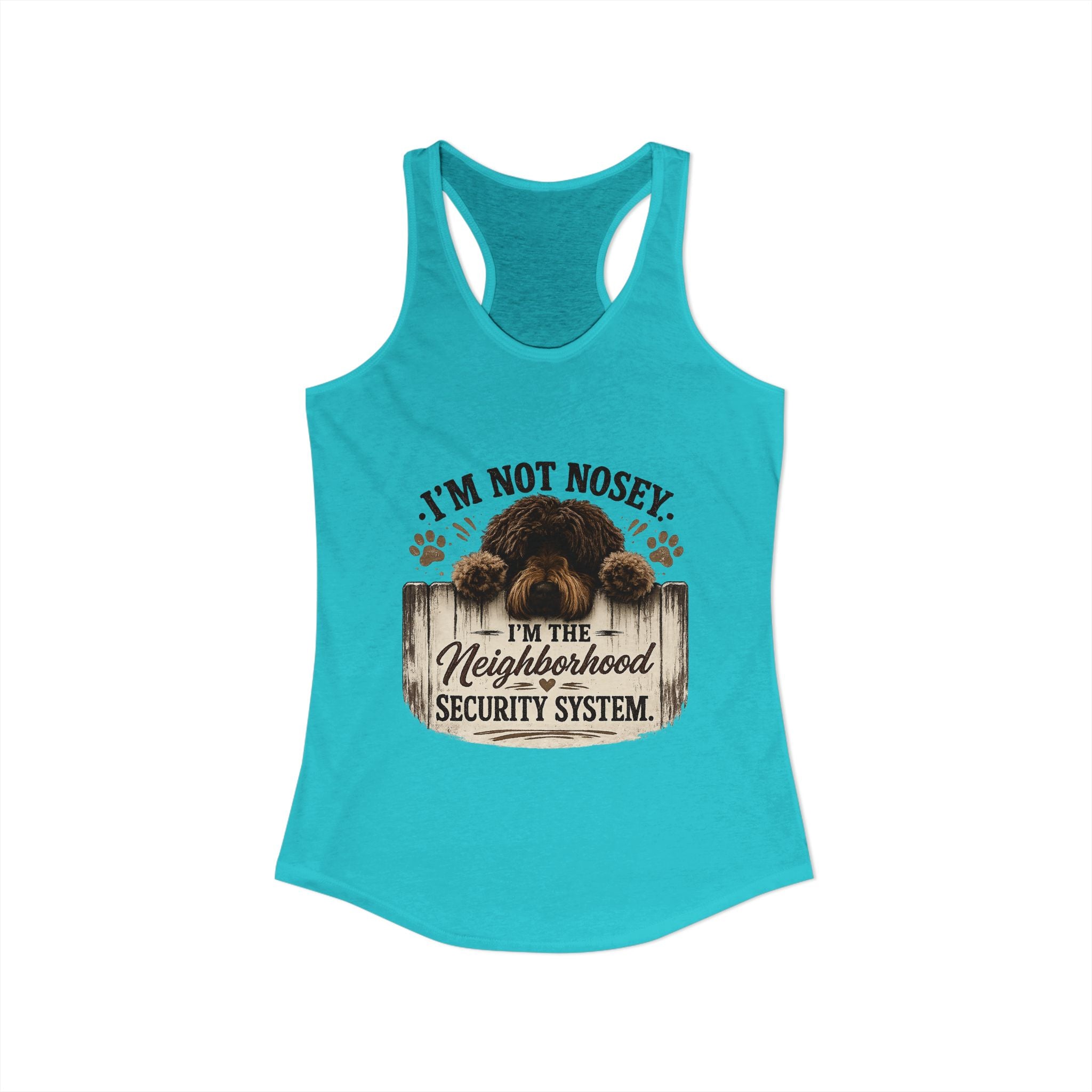 I'm Not Nosey Women's Ideal Racerback Tank