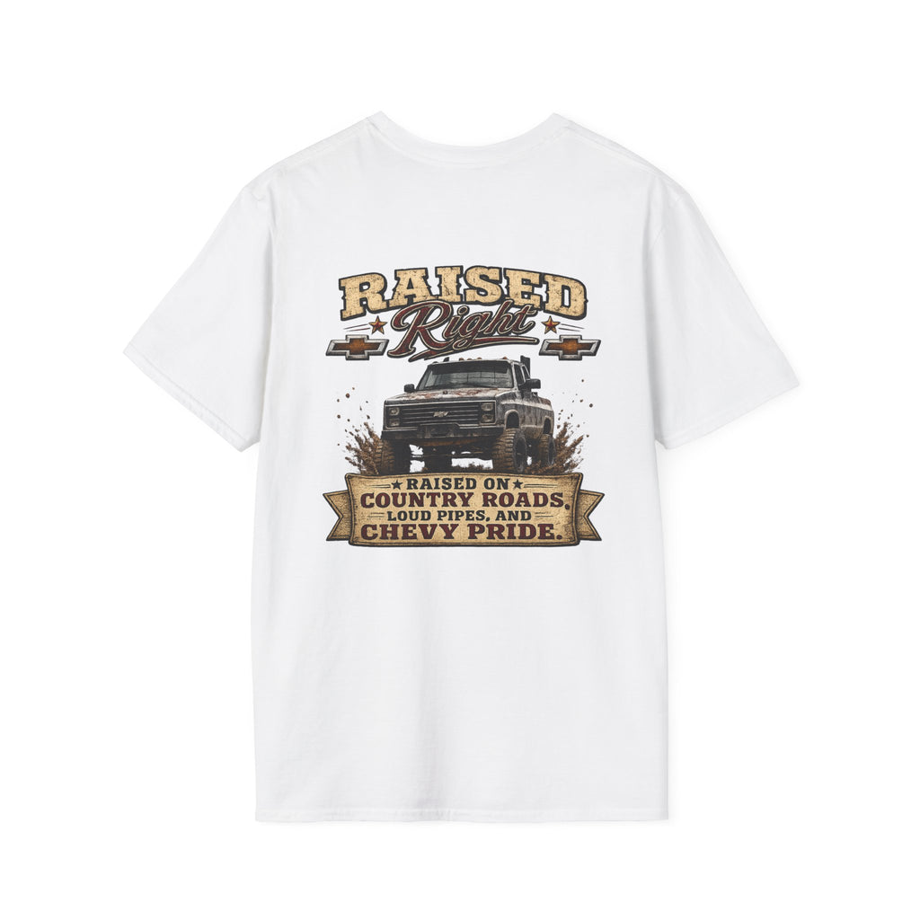Raised Right - Chevrolet K30 Vintage Badge T-Shirt