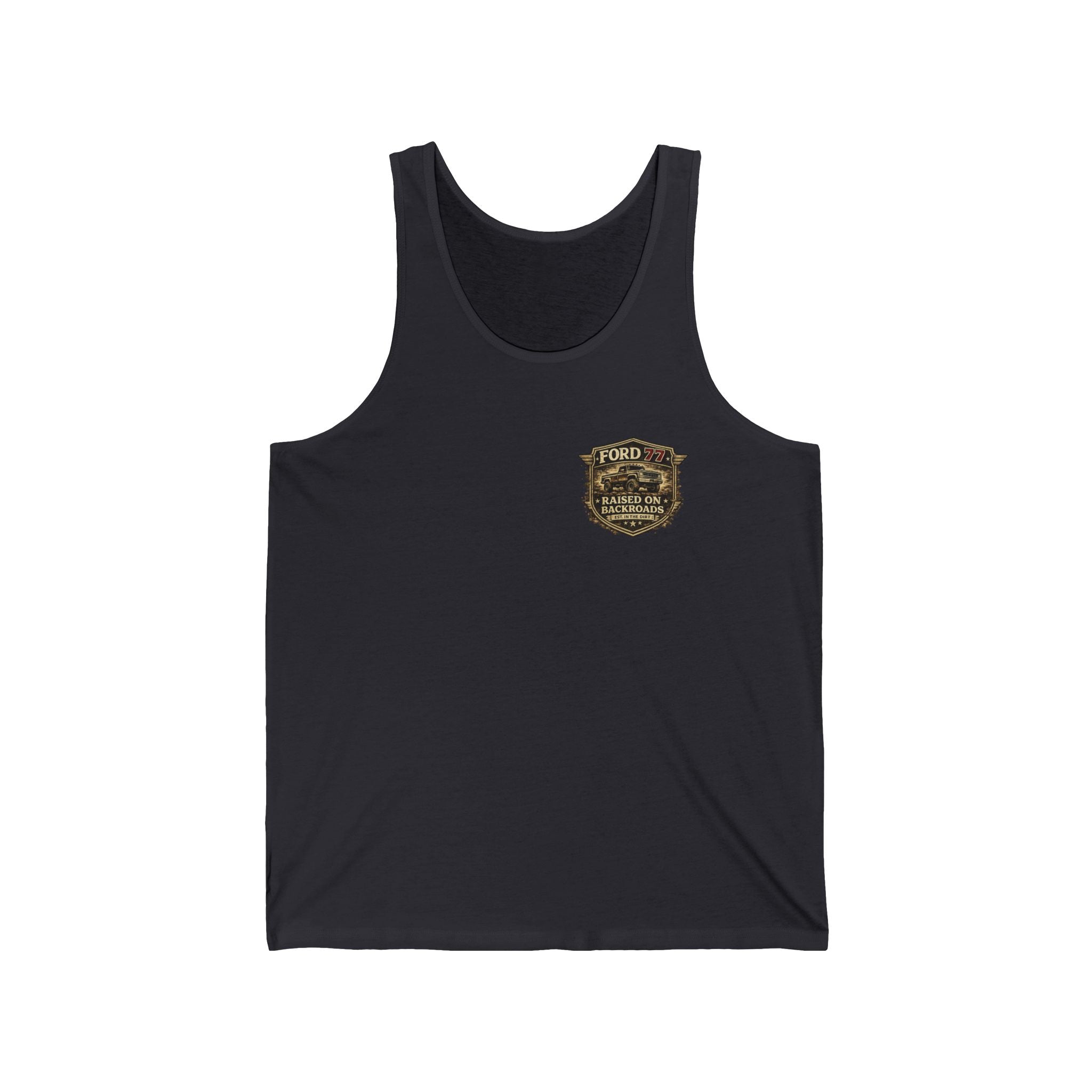 Ford 77 Vintage Truck Tank Top — Retro Pickup Truck Graphic Vest