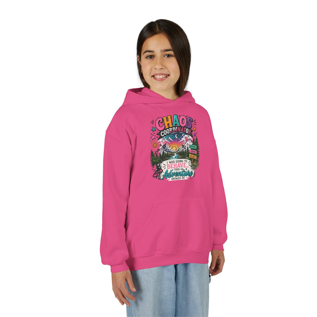 Chaos Coordinator Youth Heavy Blend Hooded Sweatshirt