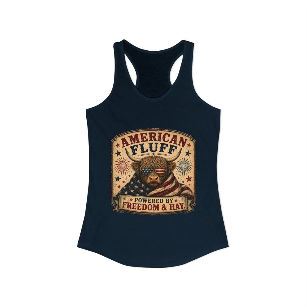 American Fluff Women's Ideal Racerback Tank