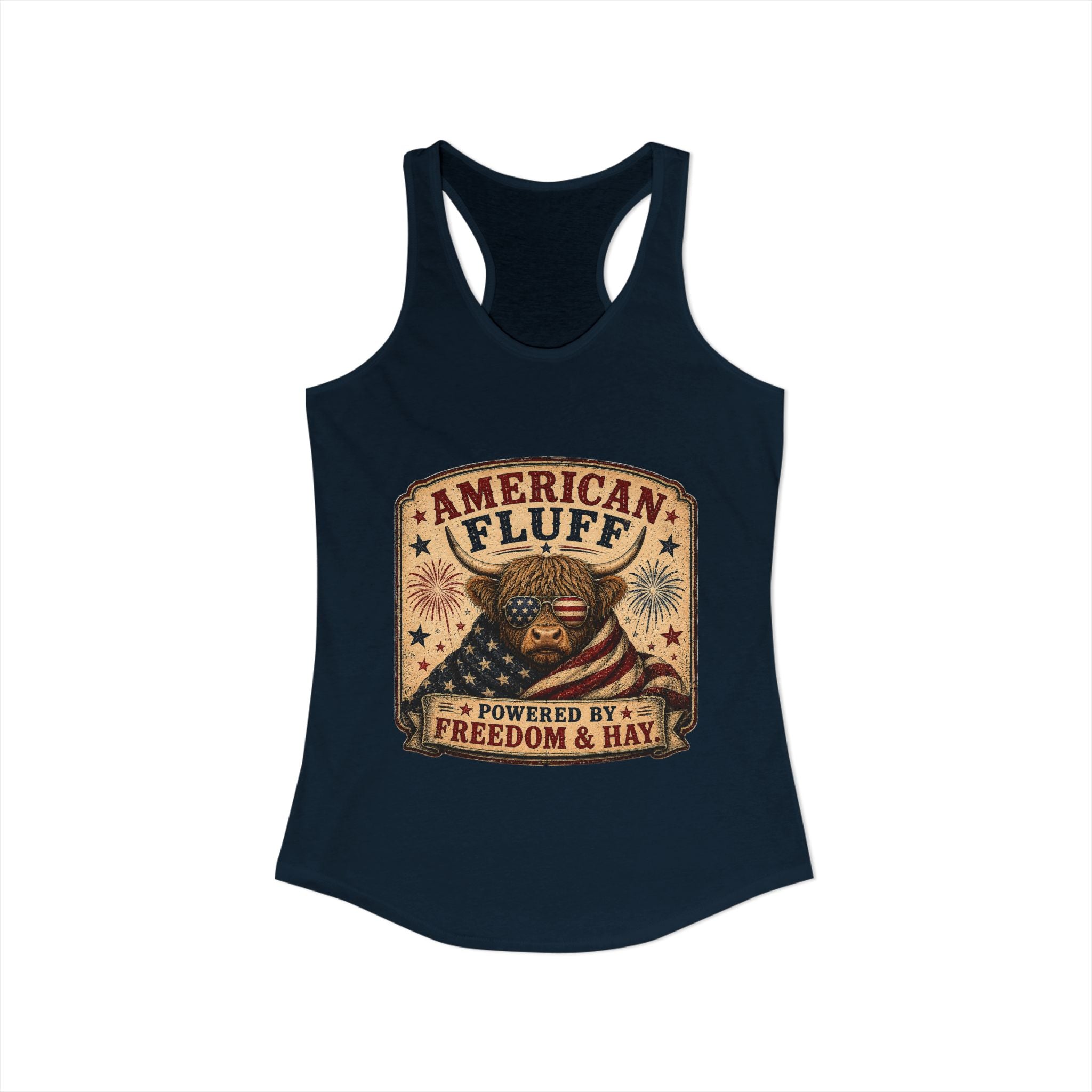 American Fluff Women's Ideal Racerback Tank
