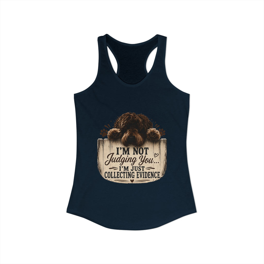 I'm Not Judging Women's Ideal Racerback Tank