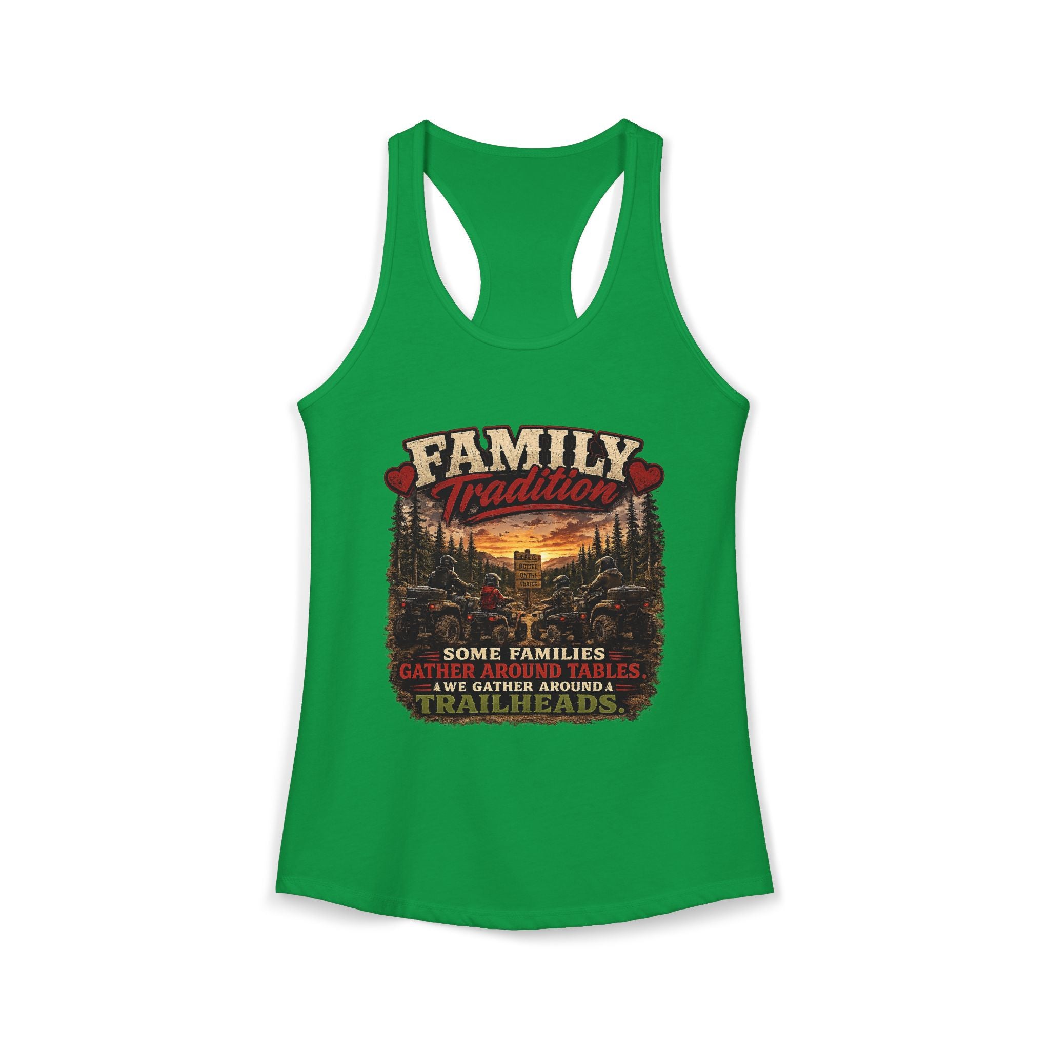 Family Tradition Women's Ideal Racerback Tank