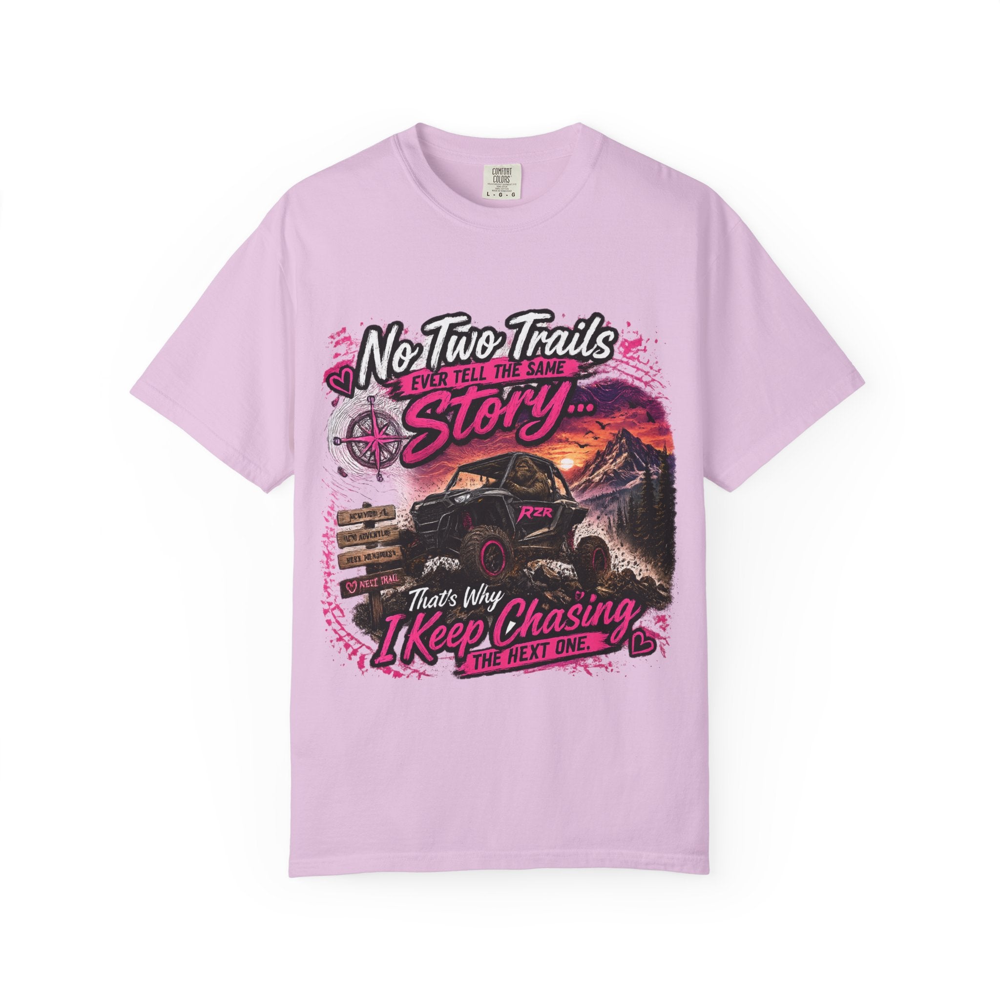 Off‑Road Truck T‑Shirt — “No Two Trails Ever Tell the Same Story” Adventure Tee