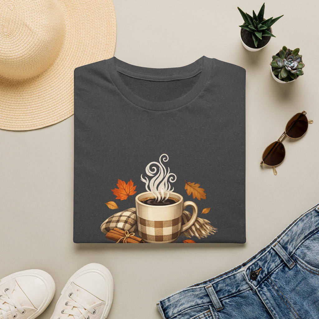 'My Favorite Fall Accessory is a Warm Cup and a Weekend Morning' — Cozy Fall Coffee T-Shirt