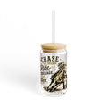 Chase the Dream Horse Gold Glass Straw Cup, 16oz