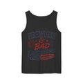 Fireworks & Bad Decisions Tank Top — Patriotic 4th of July Party Tee
