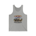 “My Retirement Plan Has Four Wheels” Sleeveless Tee – Truck Retirement Tank Top