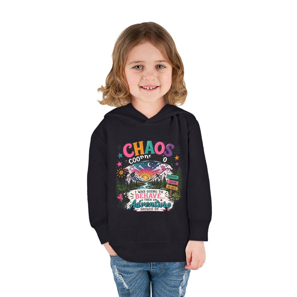 Chaos Coordinator Toddler Pullover Fleece Hoodie