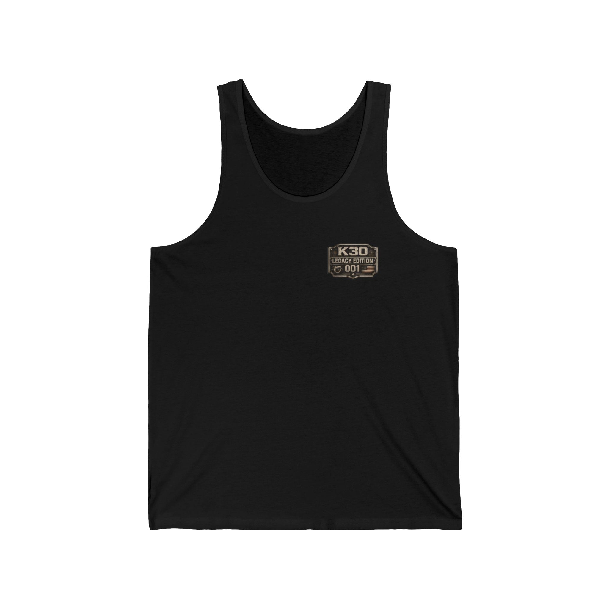 Off‑Road Pickup Tank Top — K30 Badge & Rugged Truck Graphic
