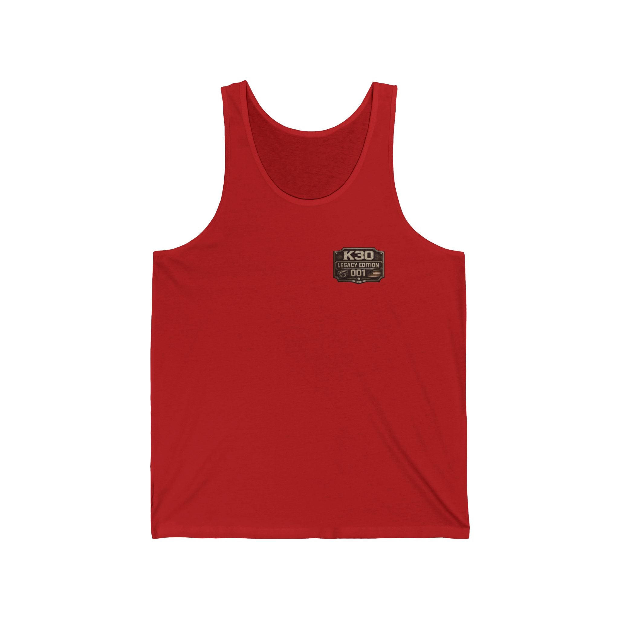 Off‑Road Pickup Tank Top — K30 Badge & Rugged Truck Graphic