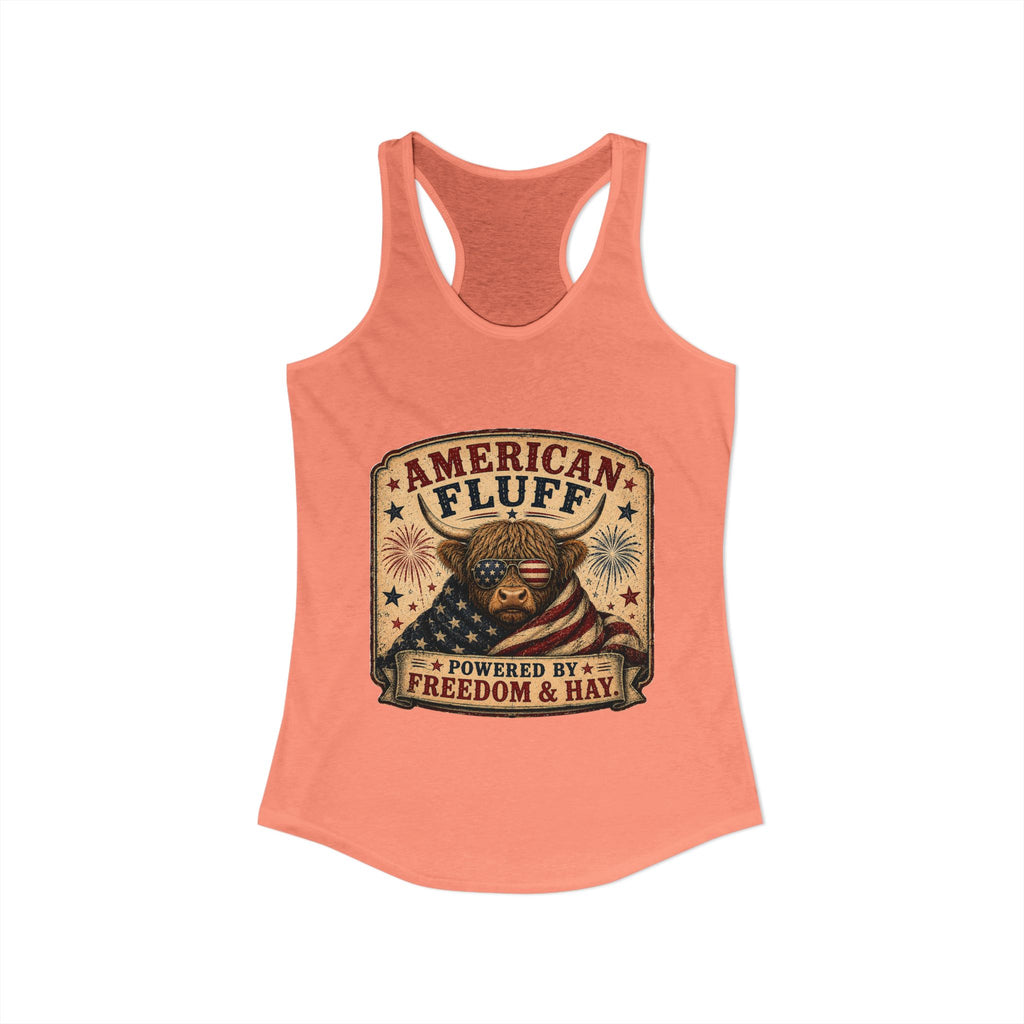 American Fluff Women's Ideal Racerback Tank