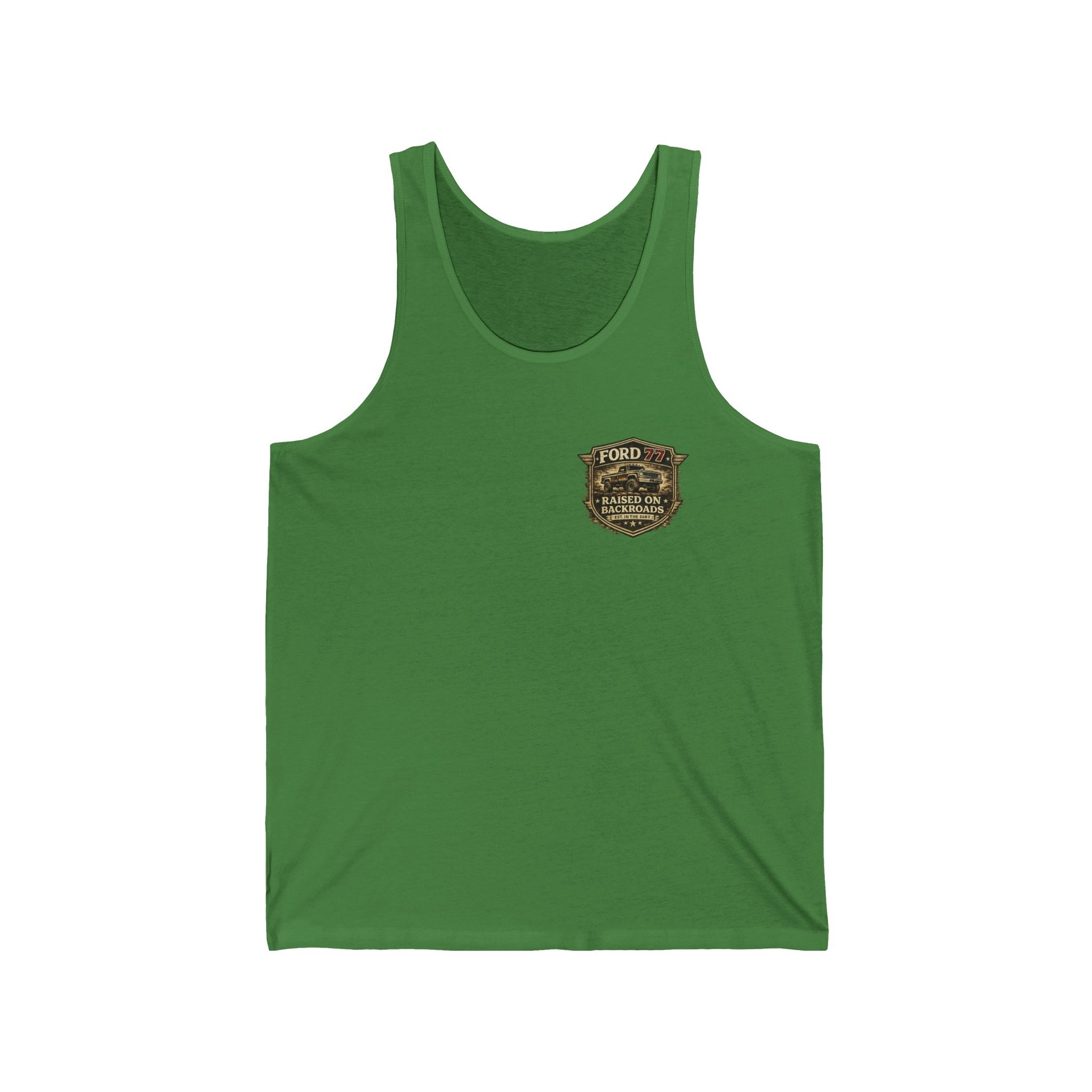 Ford 77 Vintage Truck Tank Top — Retro Pickup Truck Graphic Vest