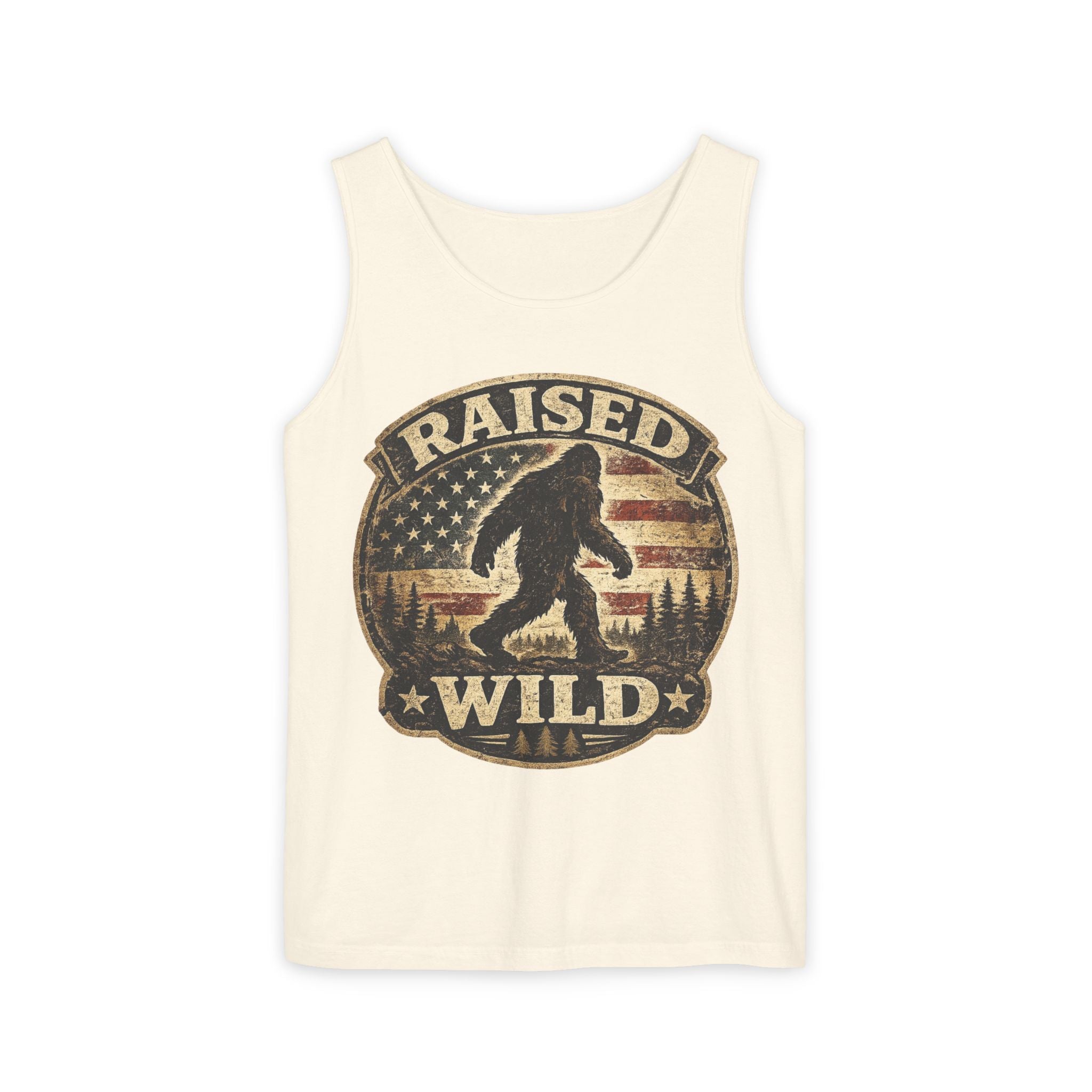 Raised Wild Bigfoot Tank Top