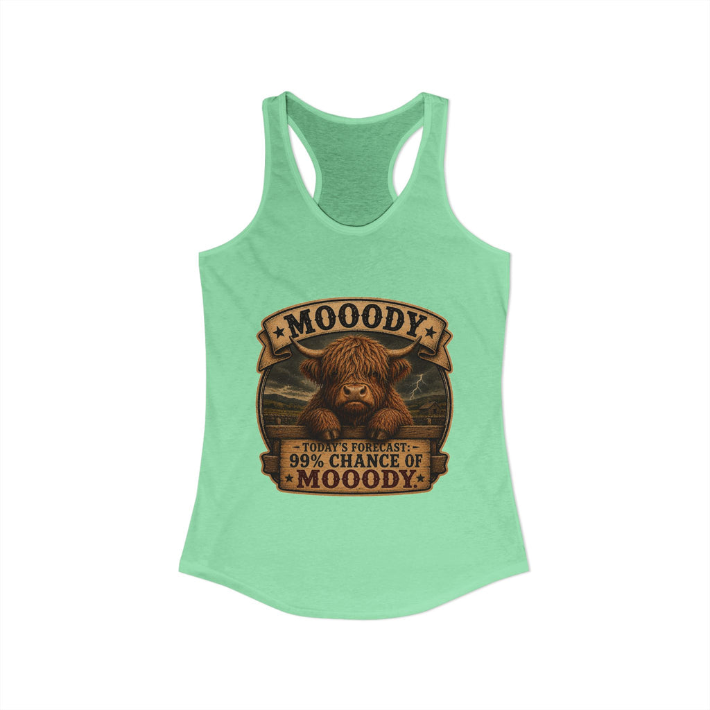 Mooody Highland Women's Ideal Racerback Tank