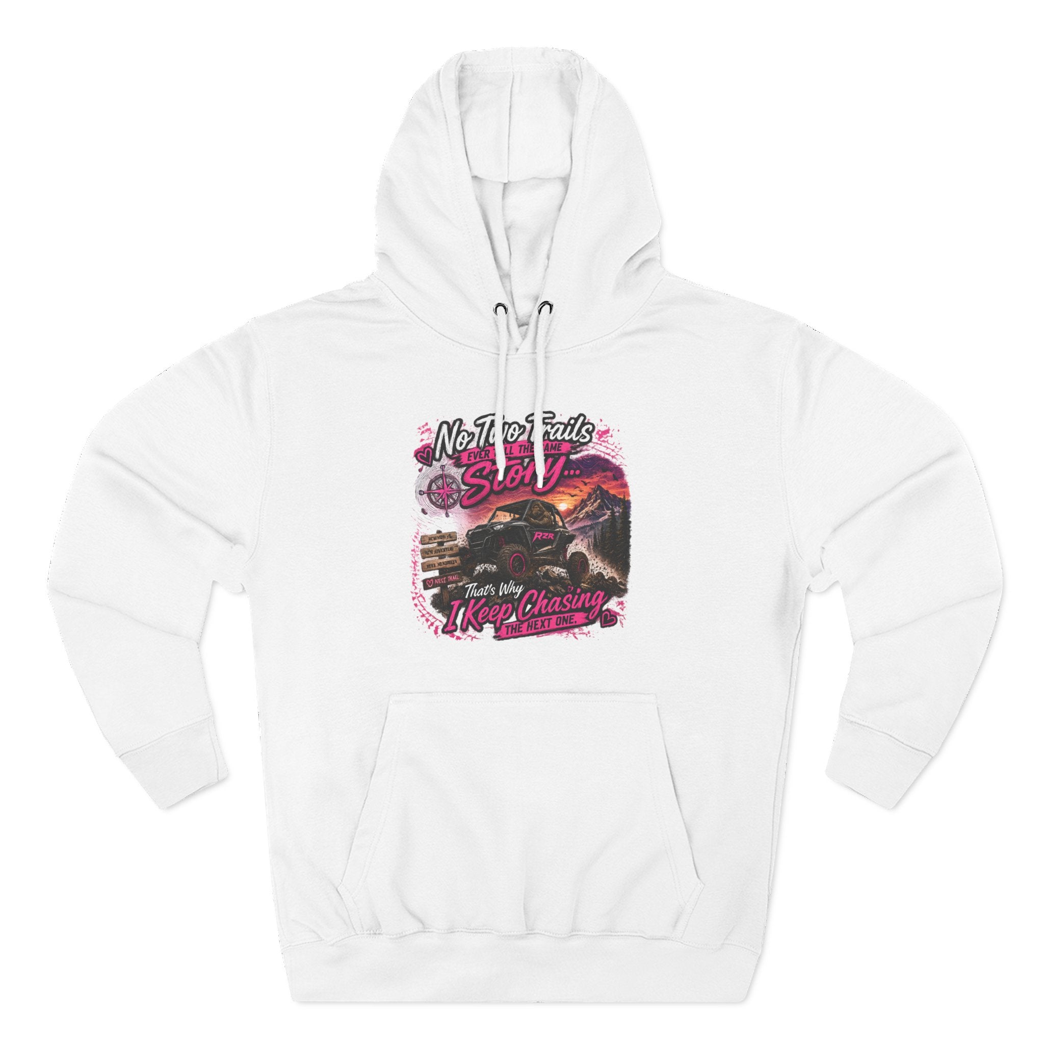 Vintage Desert Motorcycle Hoodie — "Nobody Rides Solo" Retro Biker Graphic
