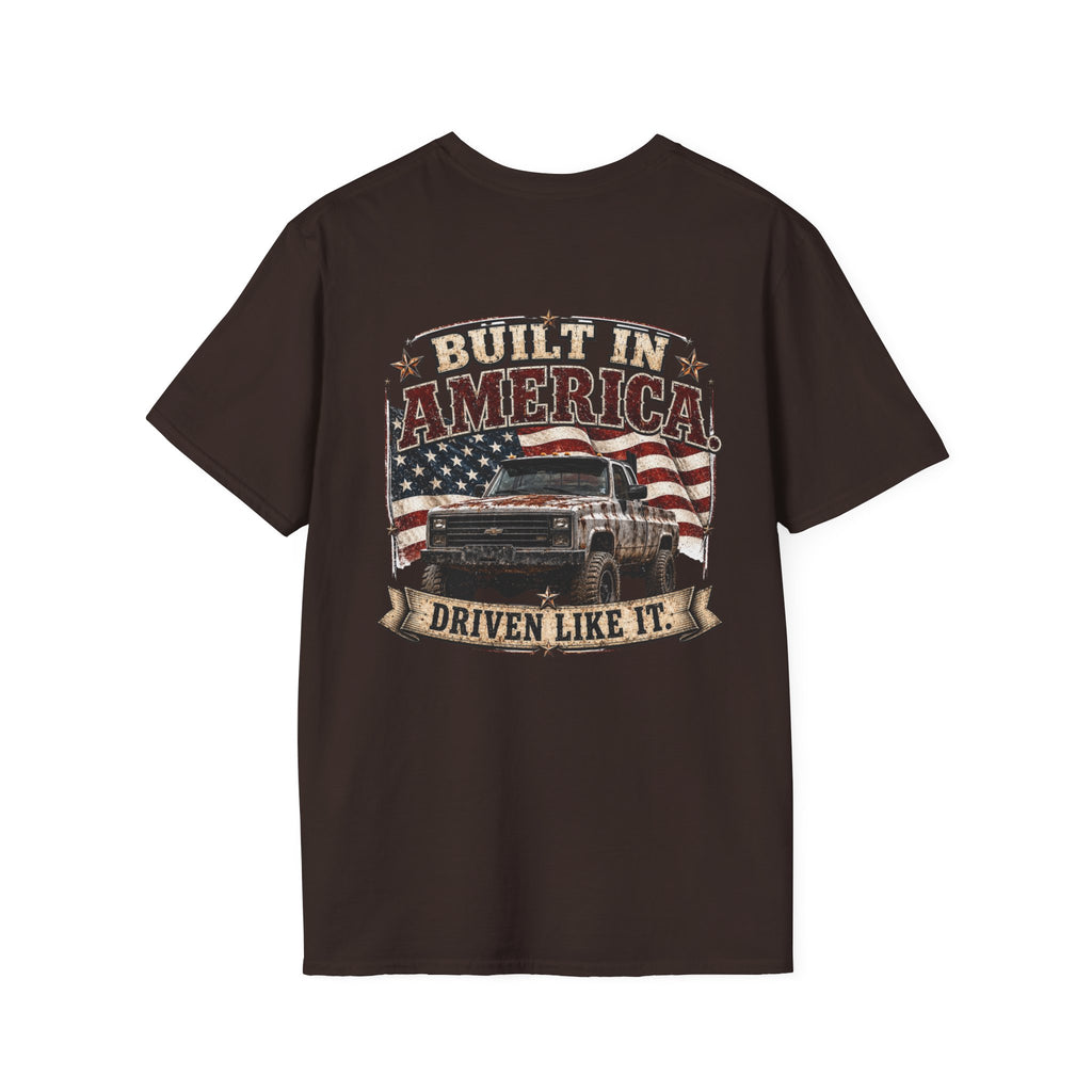 Built in America - Chevrolet K30 Vintage Badge T-Shirt