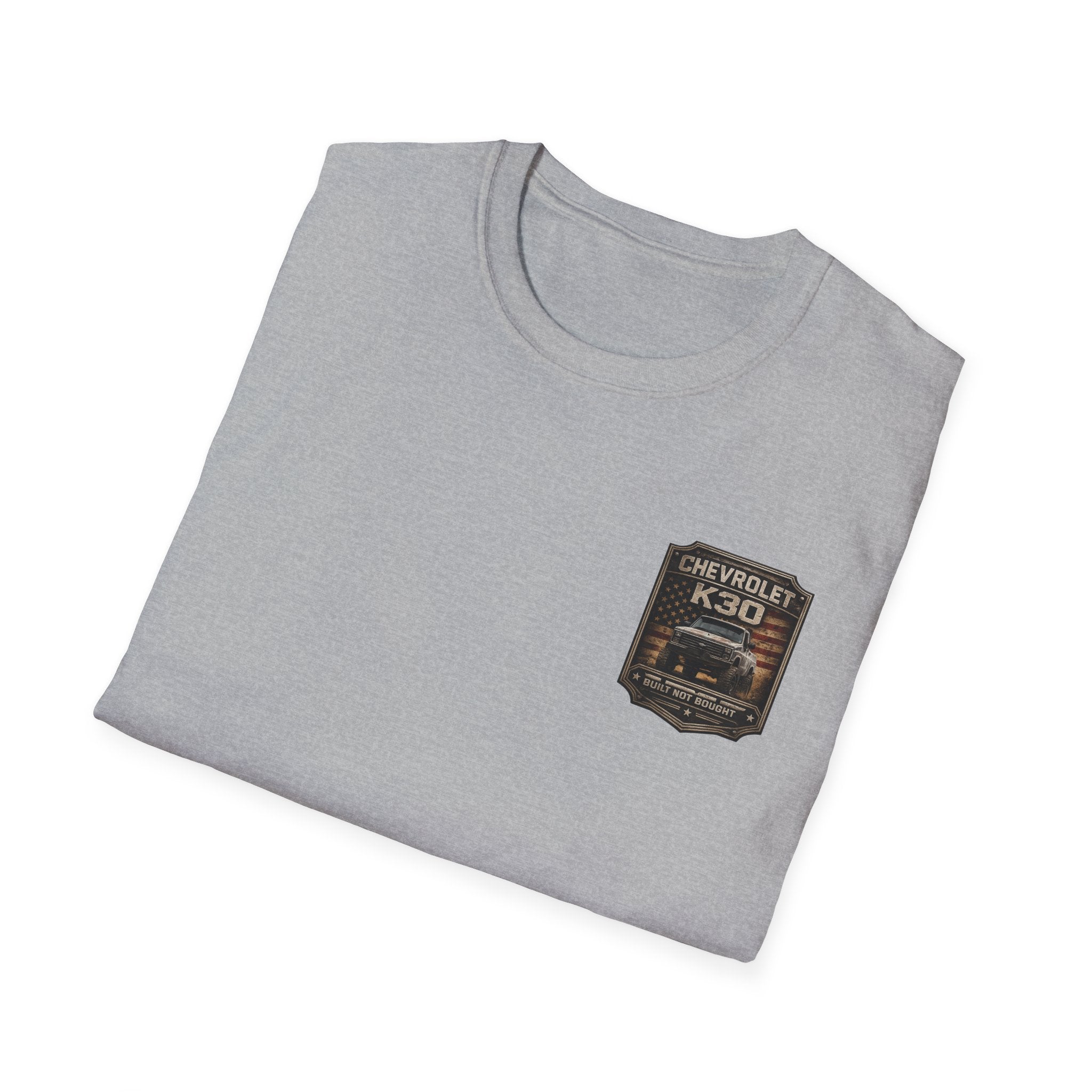 Built in America - Chevrolet K30 Vintage Badge T-Shirt