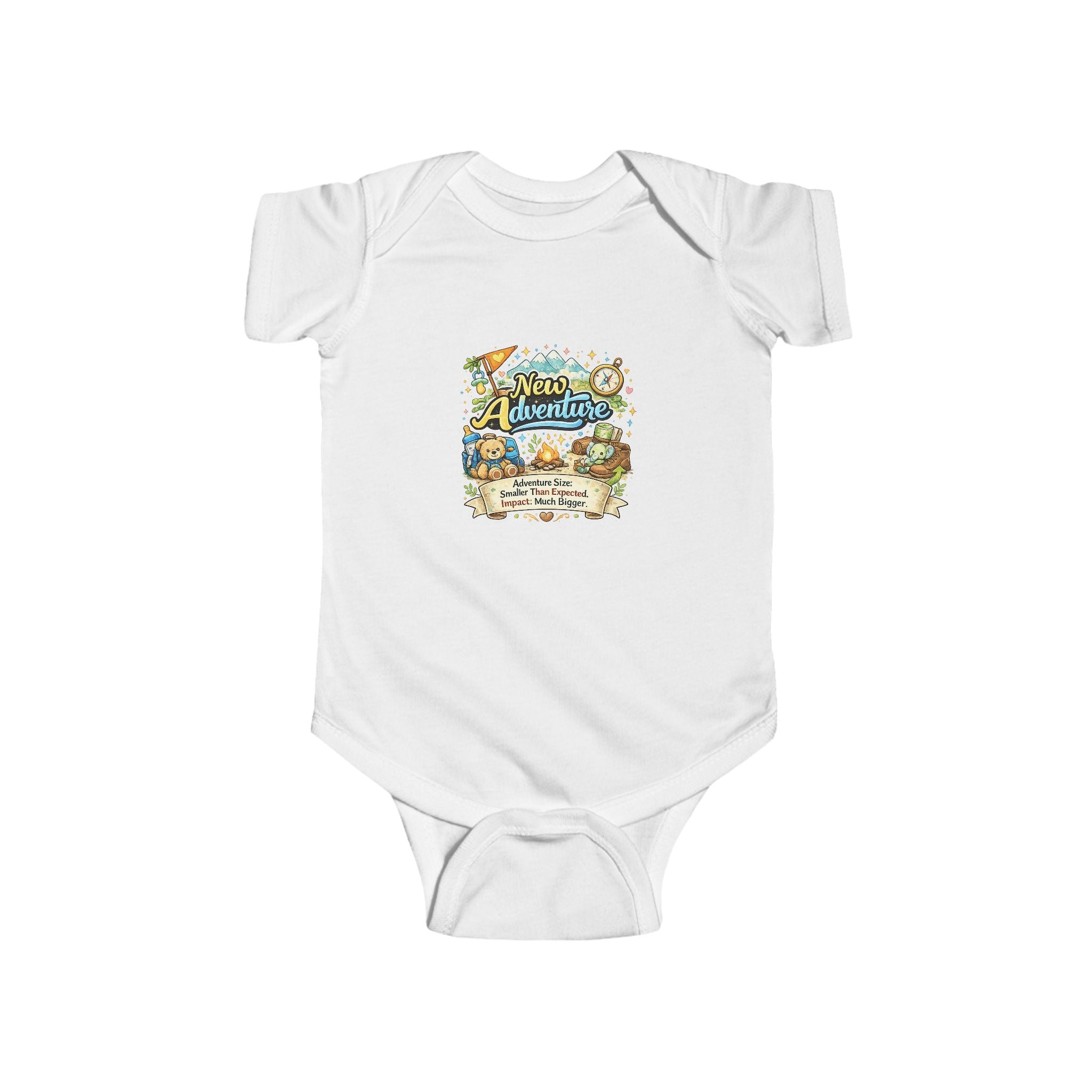 New Adventure Infant Fine Jersey Bodysuit