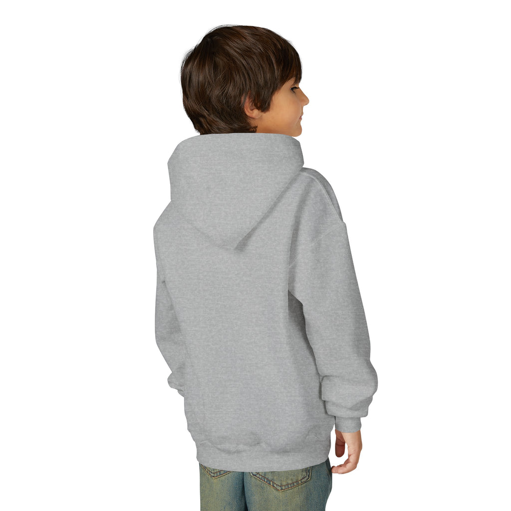 Chase the Dream with Courage Youth Heavy Blend Hooded Sweatshirt