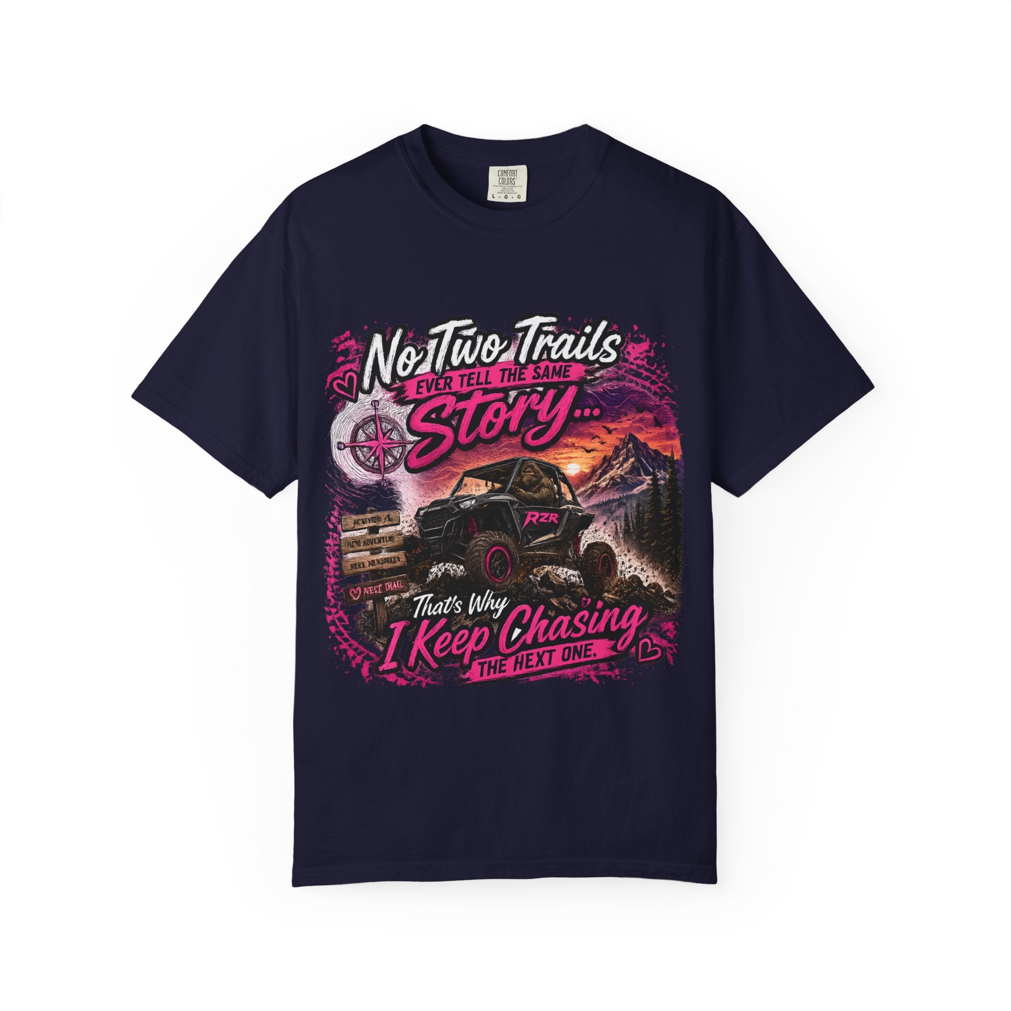 Off‑Road Truck T‑Shirt — “No Two Trails Ever Tell the Same Story” Adventure Tee