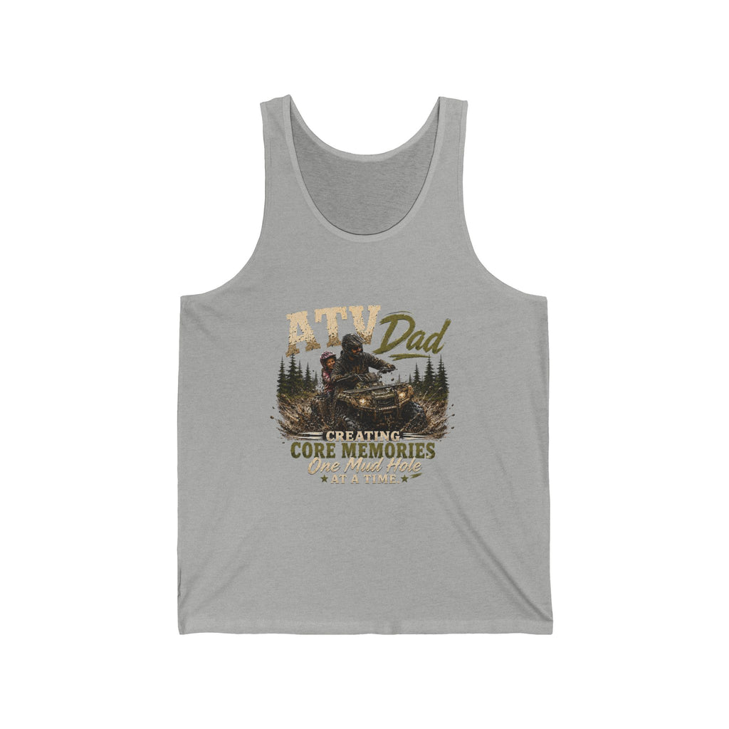 "Creating Core Memories One Trail at a Time" Graphic Tank – ATV Dad Tank Top