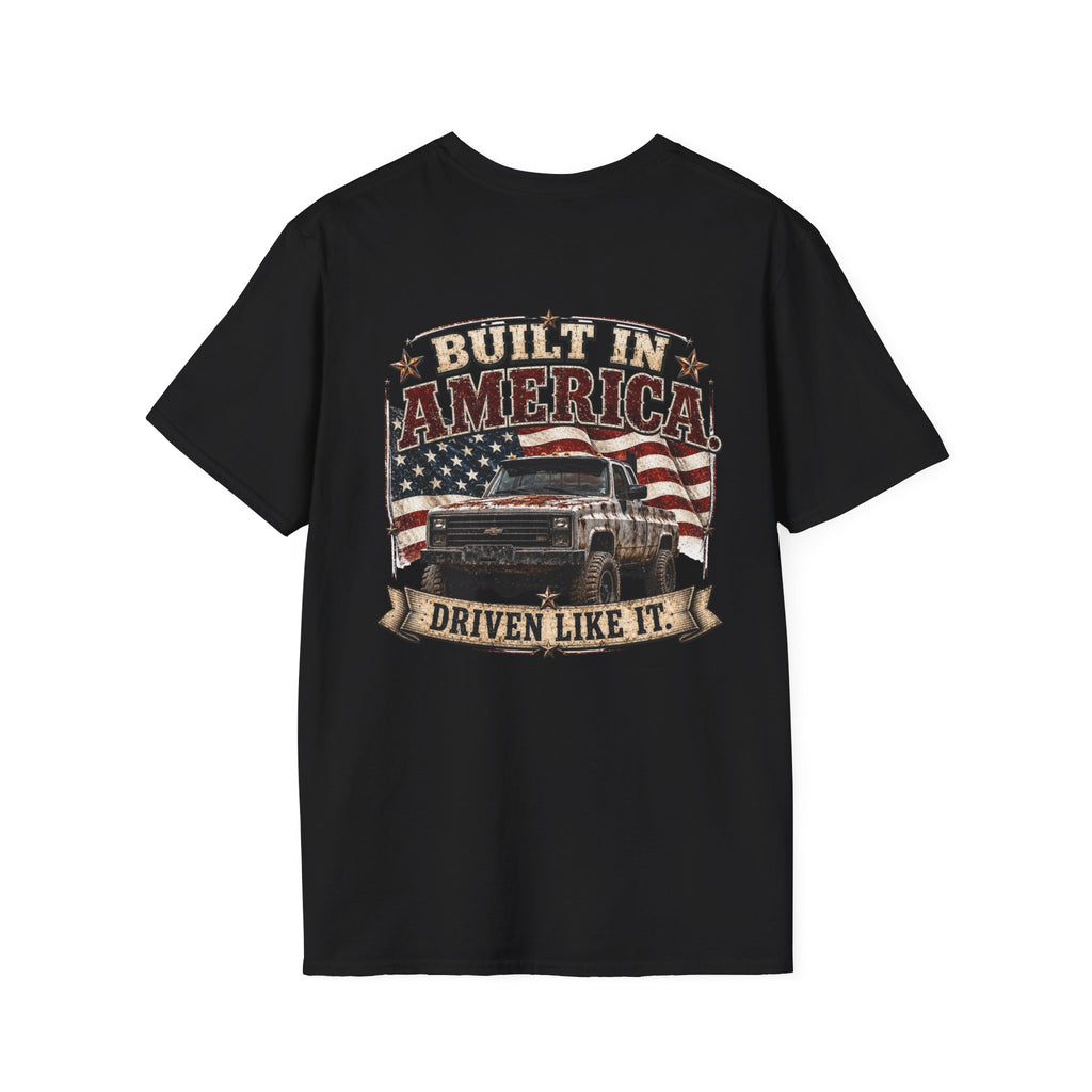 Built in America - Chevrolet K30 Vintage Badge T-Shirt