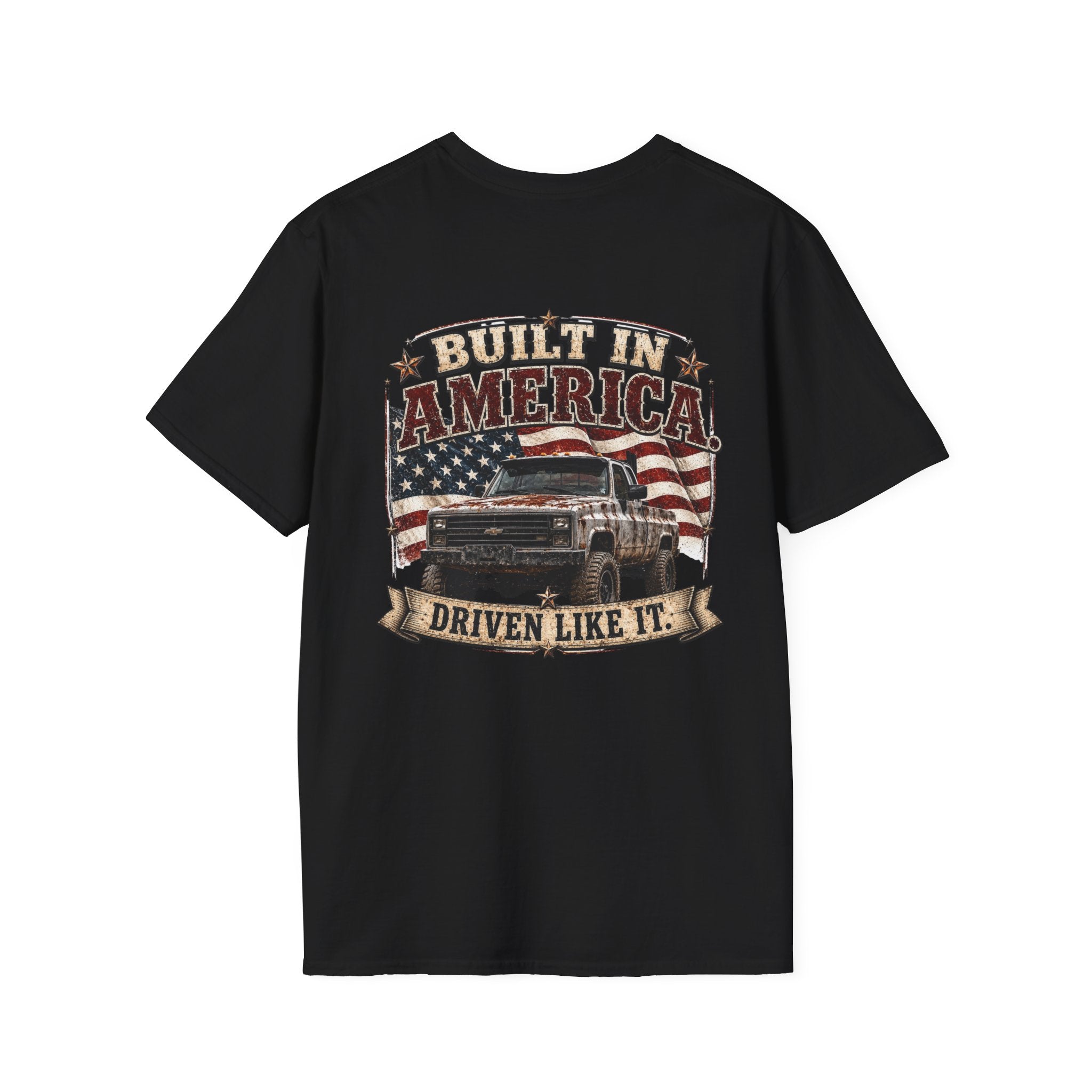 Built in America - Chevrolet K30 Vintage Badge T-Shirt