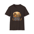 'Sunsets, Sweaters, and Dirt Roads' Vintage Autumn Tee — Fall Farm Truck T‑Shirt