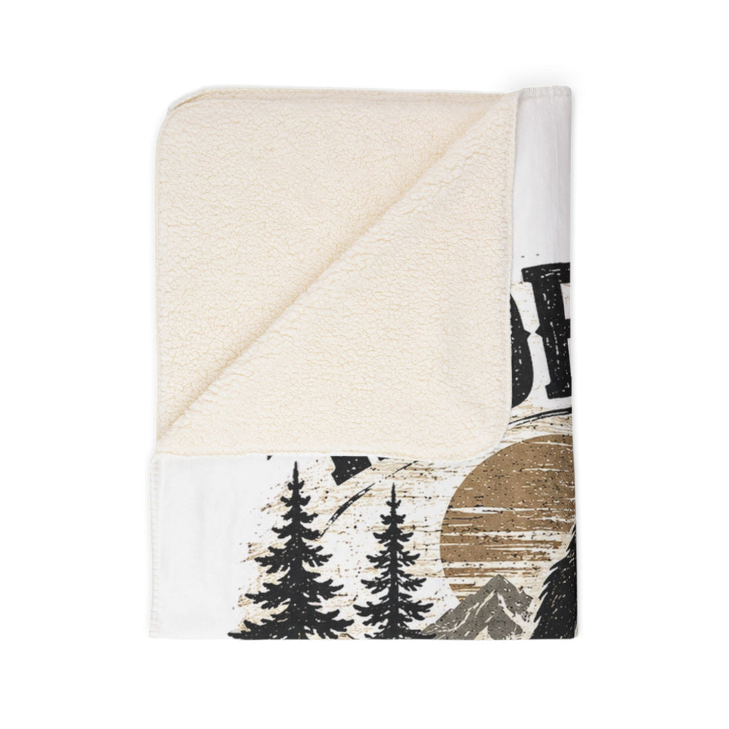 Hide & Seek Champion Bigfoot - Fleece Sherpa Blanket
