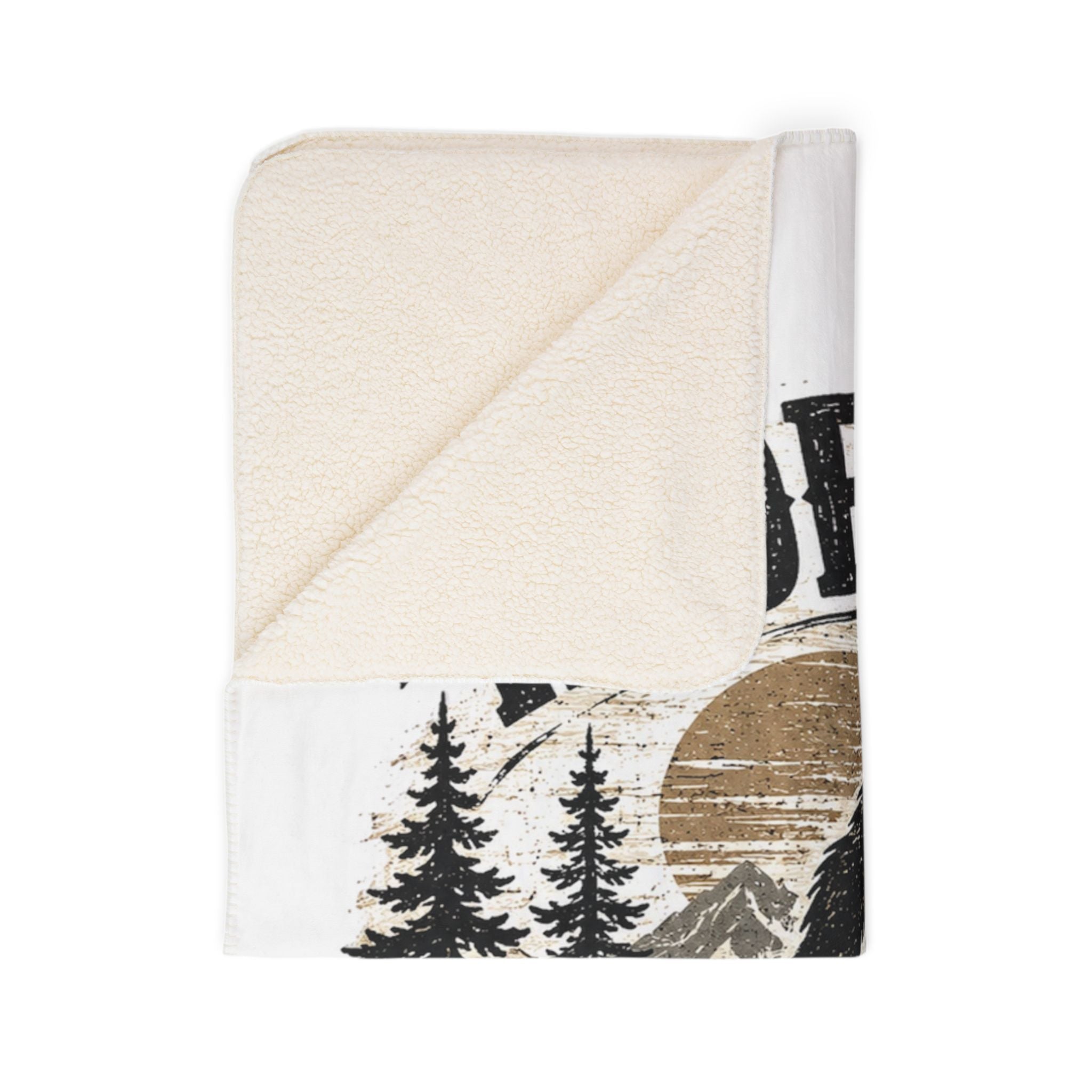 Hide & Seek Champion Bigfoot - Fleece Sherpa Blanket