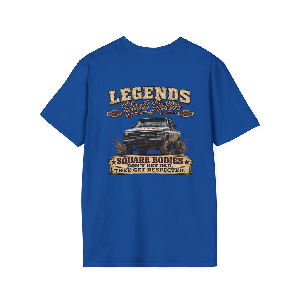 Legends Don't Retire - K30 Legacy Edition T-Shirt — Retro Motorsport Badge Tee