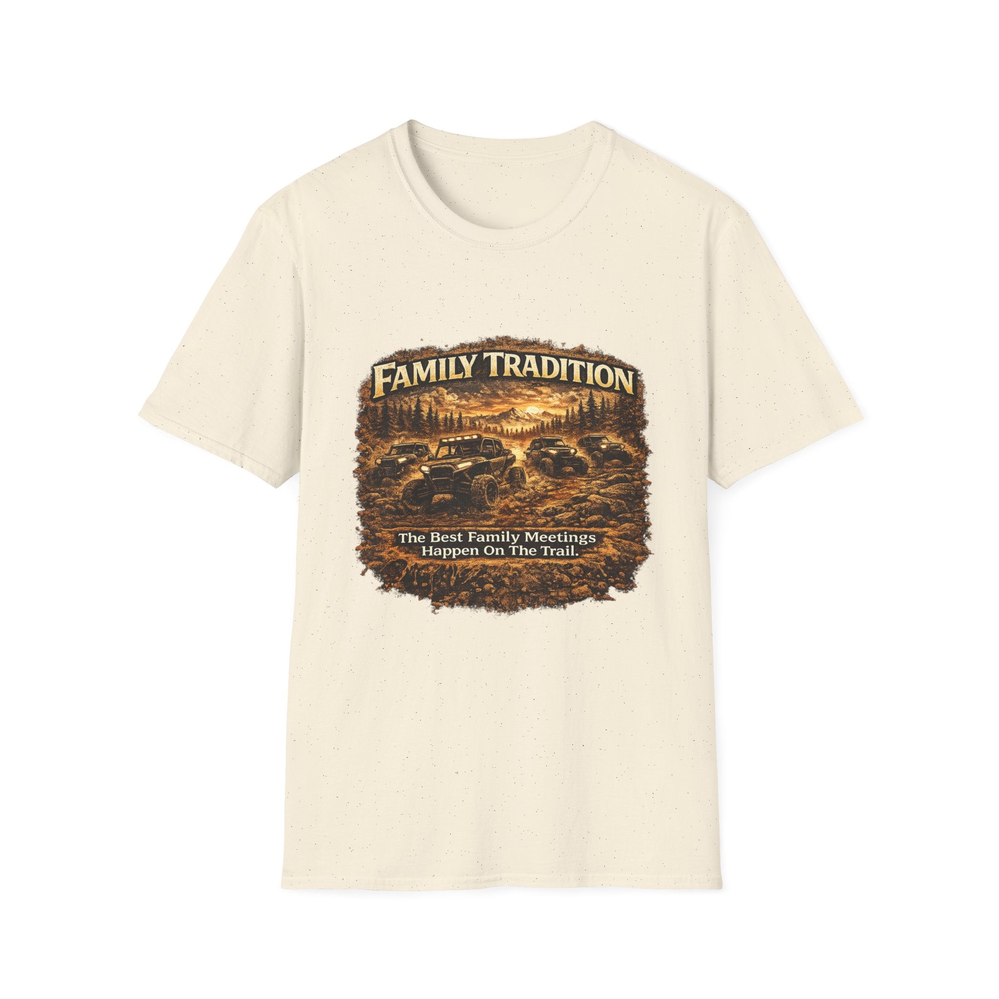 "Family Tradition" Off-Road Truck Vintage Graphic — T-Shirt
