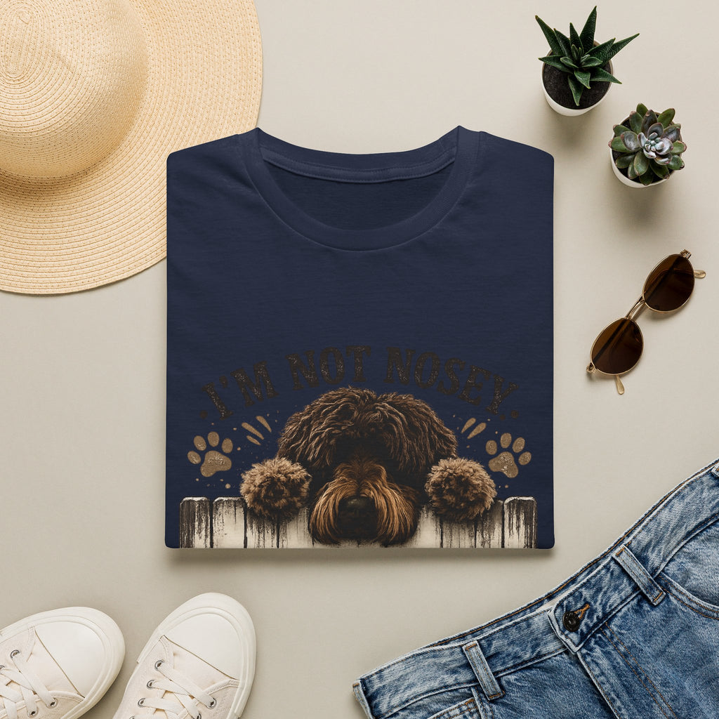 'I'm Not Nosey I'm the Neighborhood Security System' - Unisex Softstyle T-Shirt