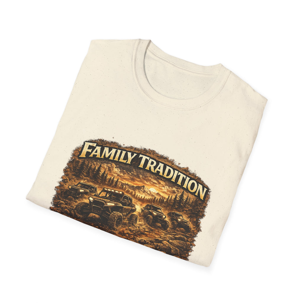 "Family Tradition" Off-Road Truck Vintage Graphic — T-Shirt