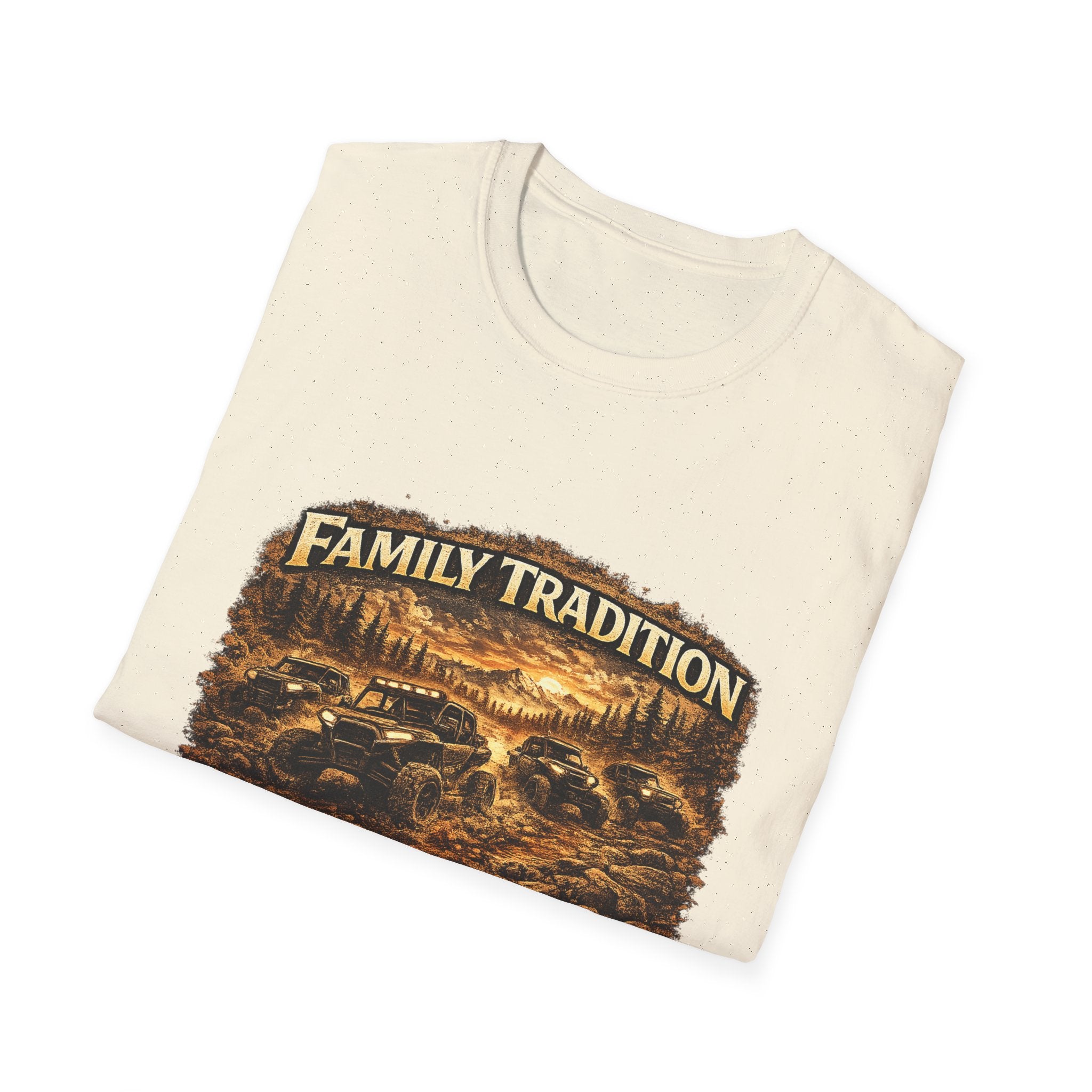 "Family Tradition" Off-Road Truck Vintage Graphic — T-Shirt