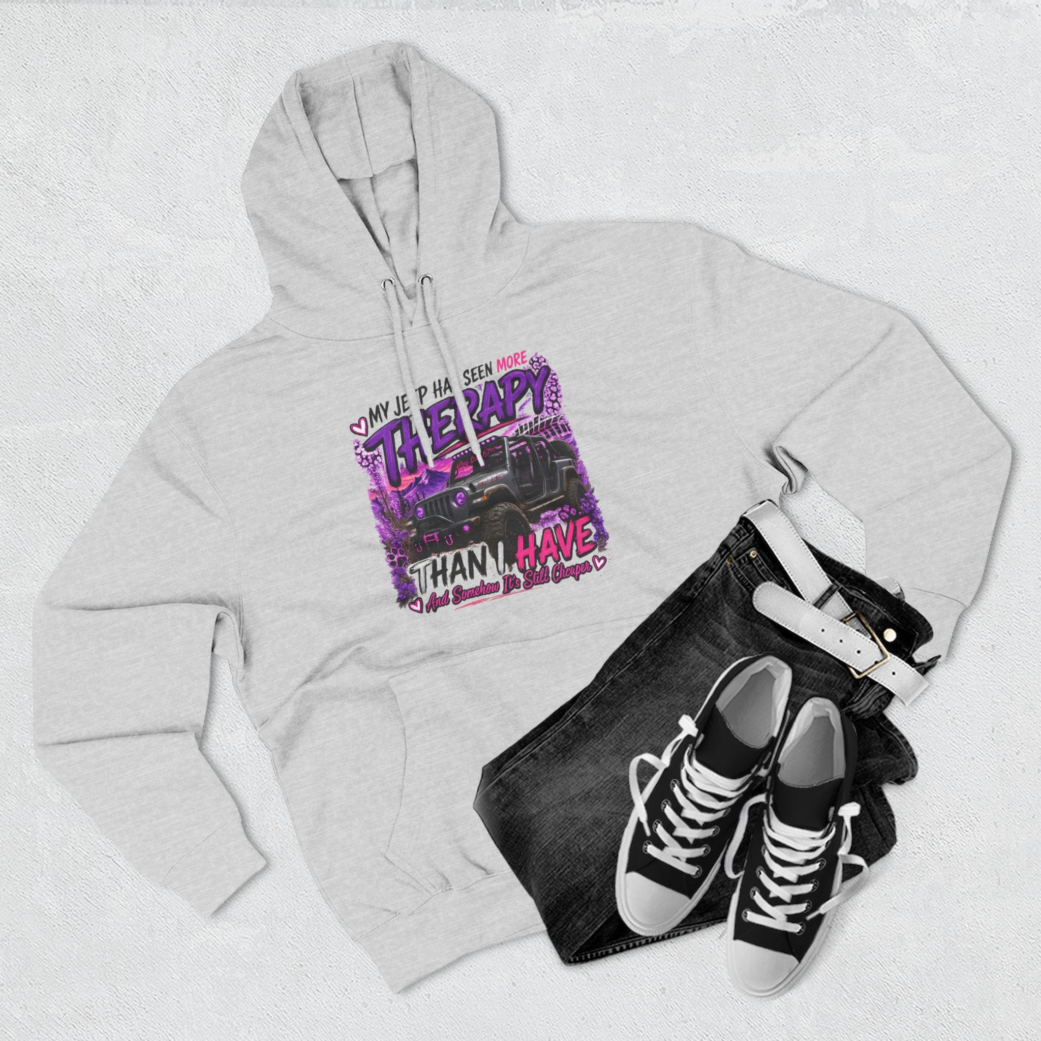 Jeep Lover Hoodie – Vintage Off-Road Truck Graphic Pullover (They Had Seen Better Days)