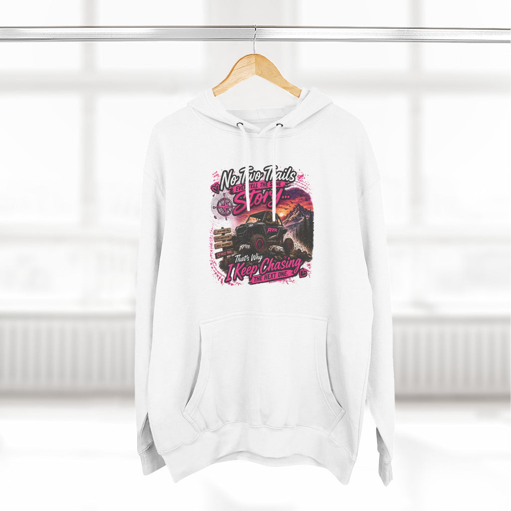 Vintage Desert Motorcycle Hoodie — "Nobody Rides Solo" Retro Biker Graphic