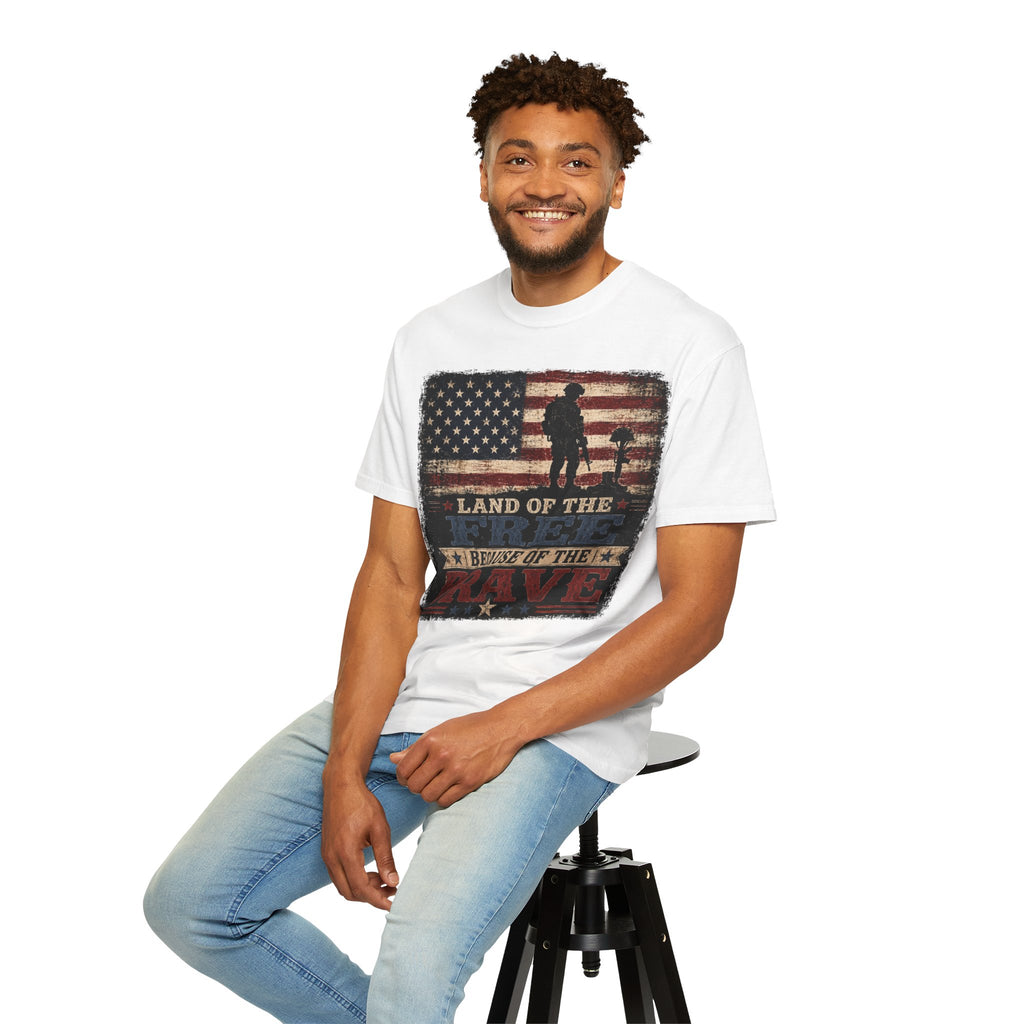 Land of the Free Because of the Brave T-Shirt