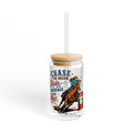 Chase the Dream Horse Glass Straw Cup, 16oz
