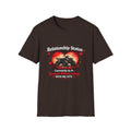 Jeep 'Let's Get Naked' Graphic T‑Shirt — 'Just Me & My Jeep' Off‑Road Pink Design