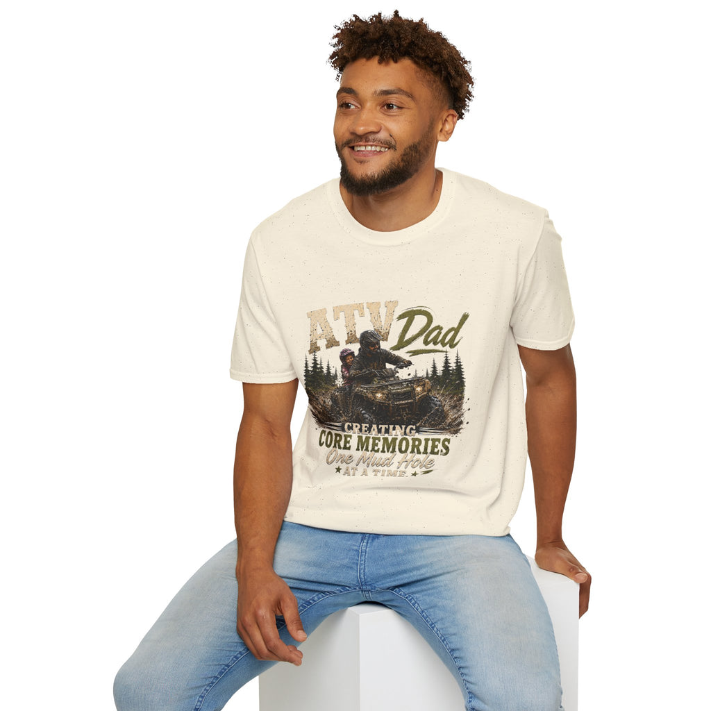 ATV Dad T-Shirt – "Creating Core Memories One Mud Hole at a Time" Outdoor Riding Tee