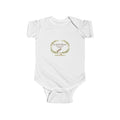 "Our First Home" Woodland Wreath Newborn Onesie — Baby Bodysuit