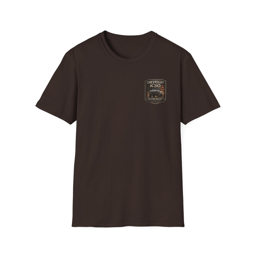 Built in America - Chevrolet K30 Vintage Badge T-Shirt