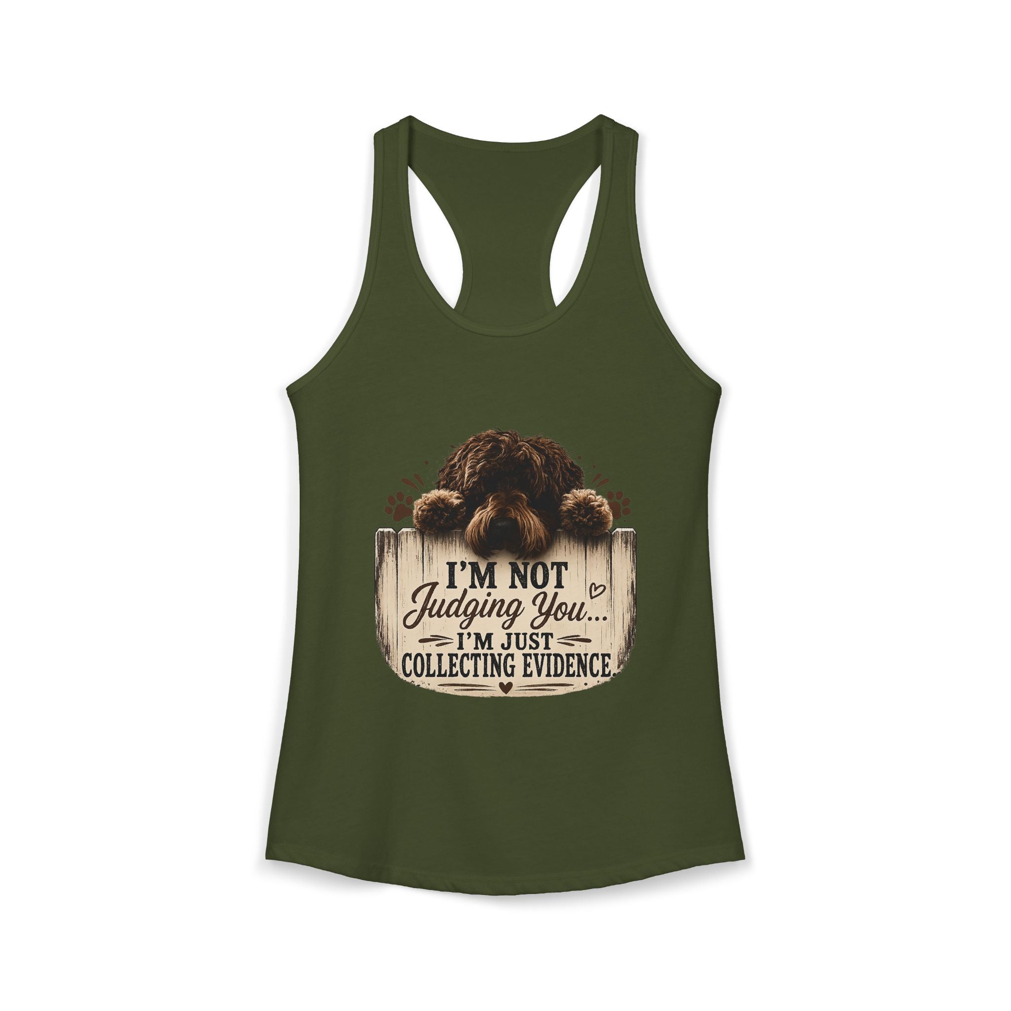 I'm Not Judging Women's Ideal Racerback Tank