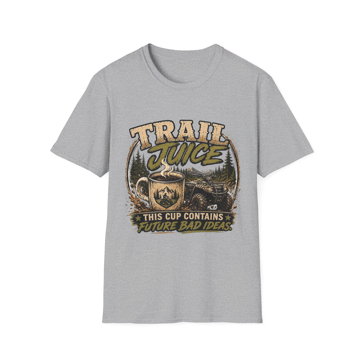 Trail Juice T-Shirt — Vintage Outdoor Camping Graphic