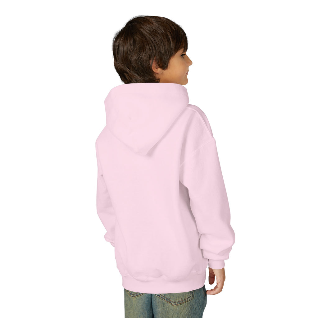 Chase the Dream with Courage Youth Heavy Blend Hooded Sweatshirt