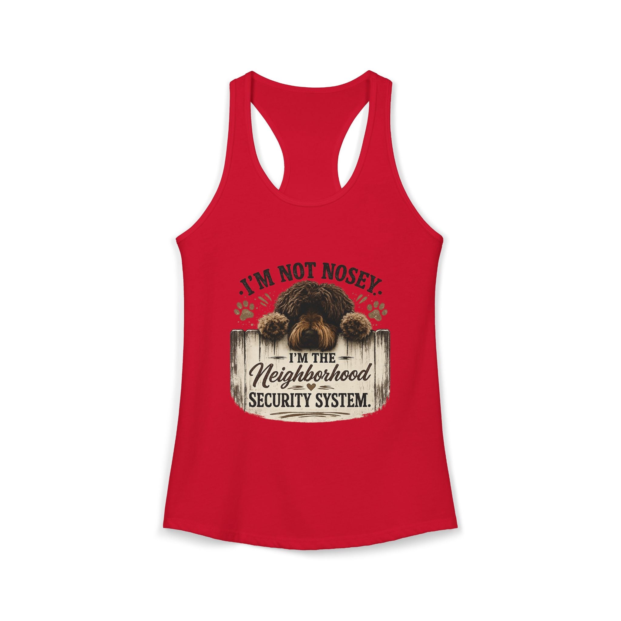 I'm Not Nosey Women's Ideal Racerback Tank